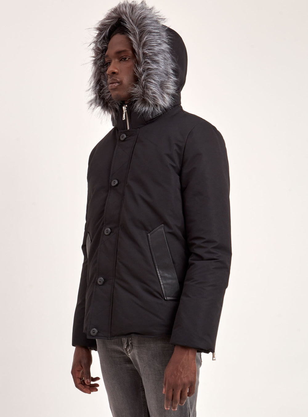 TOFINO | BLACK LABEL PREMIUM DOWN RACCOON FUR TRIM JACKET ||TOFINO | PREMIUM BLACK LABEL AVEC FOURRURE DE RATON LAVEUR