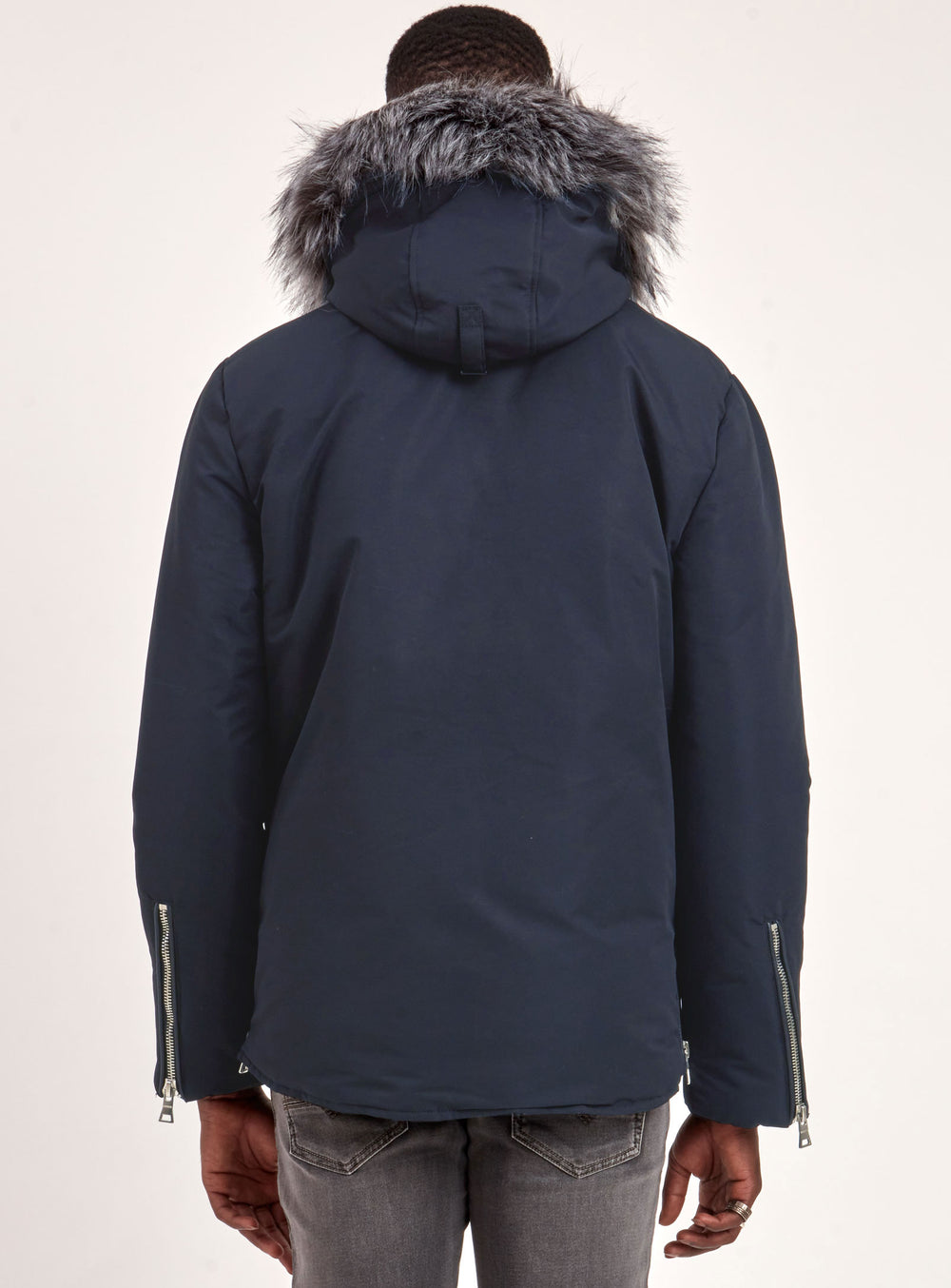 TOFINO | BLACK LABEL PREMIUM DOWN RACCOON FUR TRIM JACKET (-40°C)-NEWNAVY