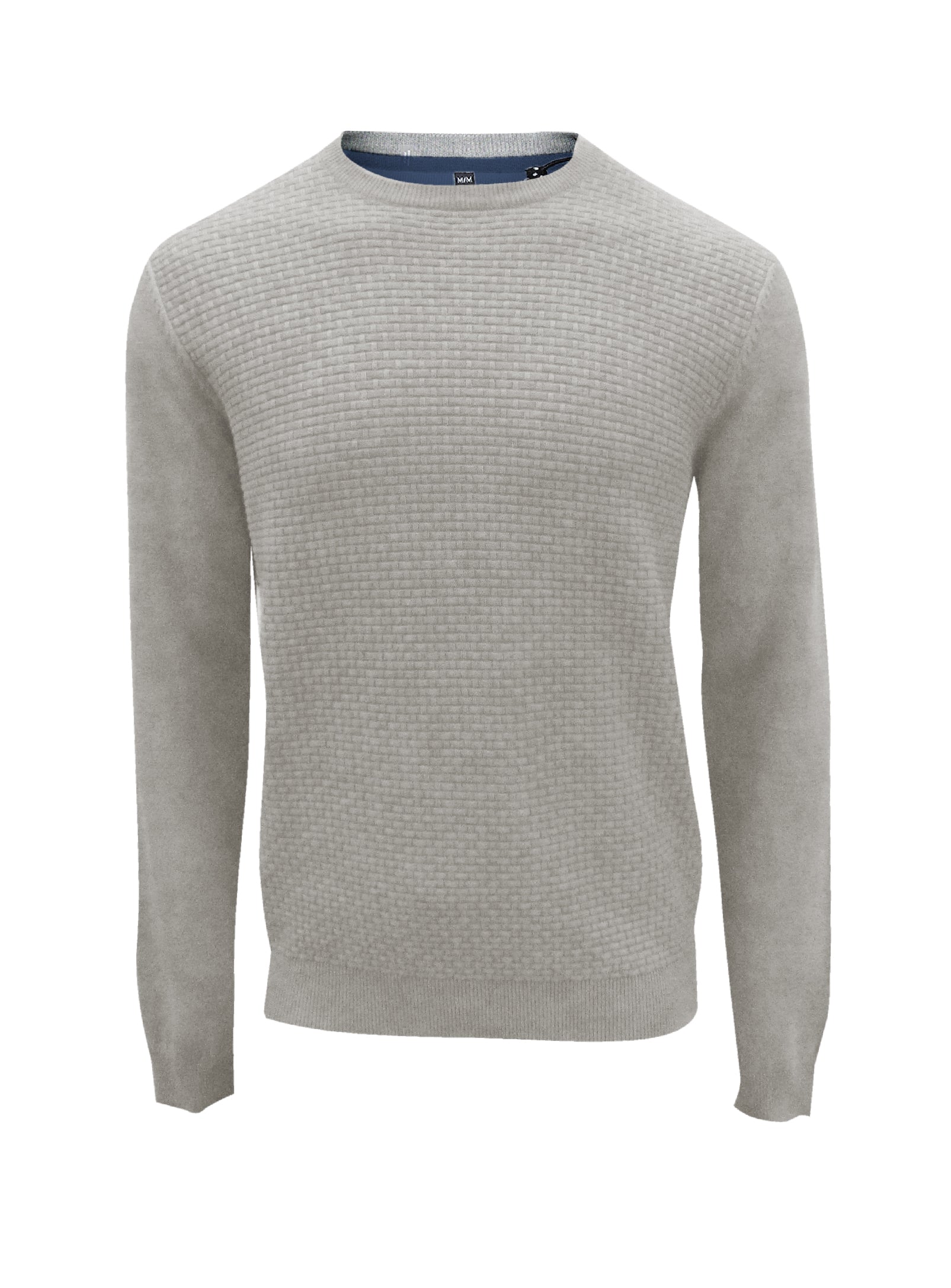 SWEN | Cotton crewneck fine gauge sweater