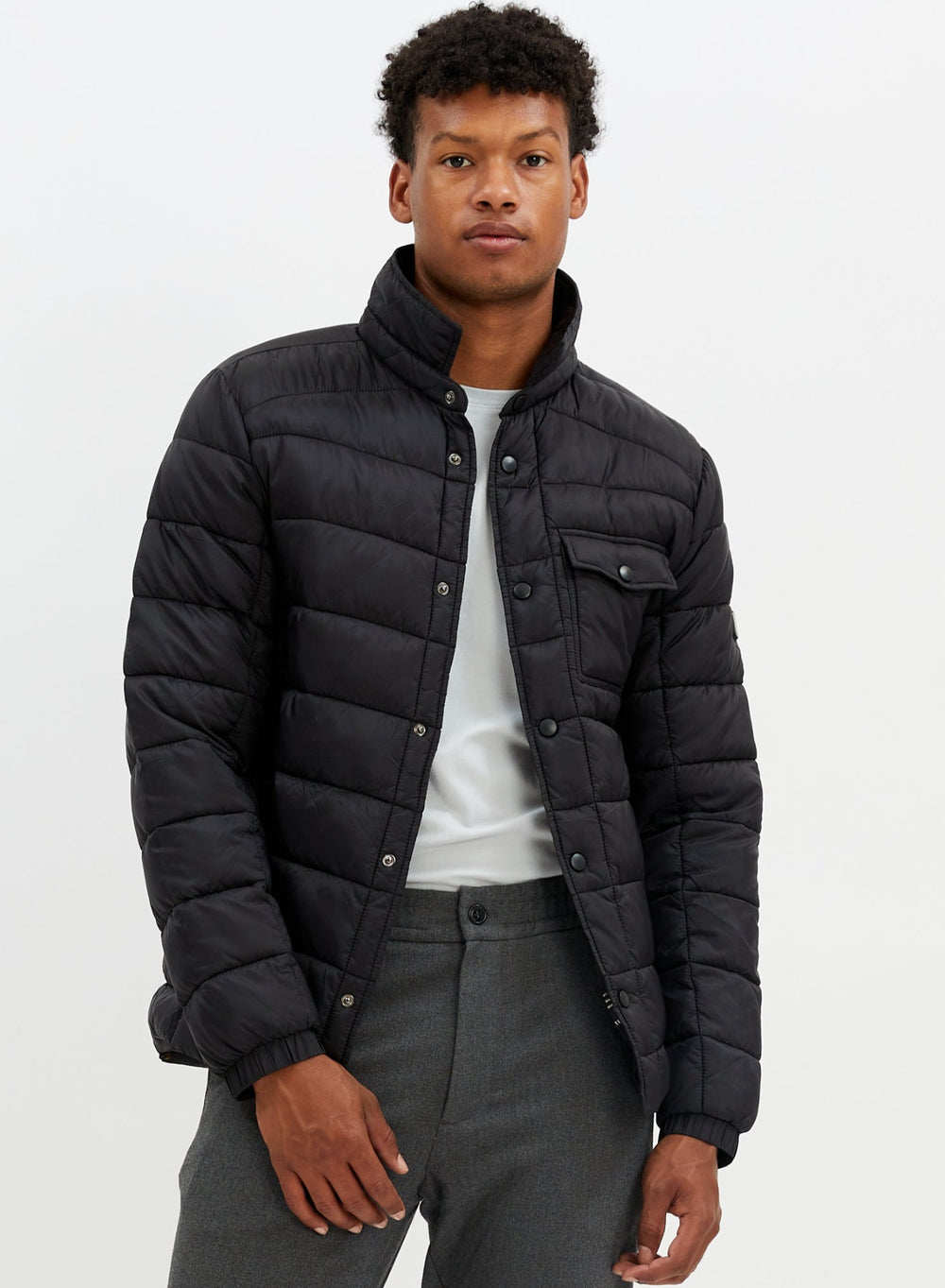 MARCUS | Ultralight quilted overshirt jacket – Point Zero