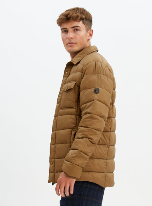 MARCUS | Ultralight quilted overshirt jacket – Point Zero