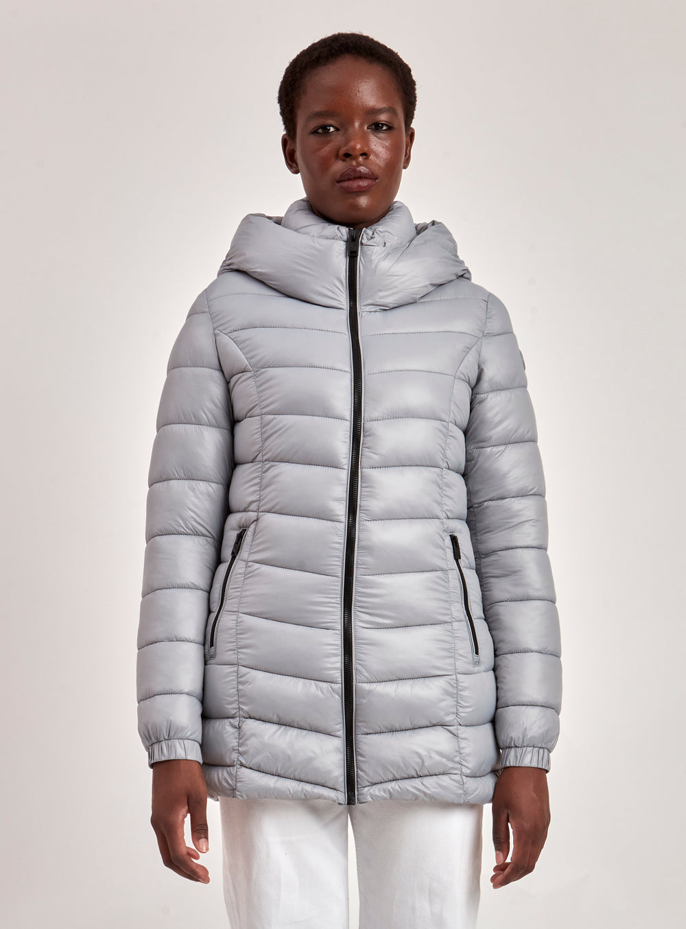 CLAUDIA | LONG MID-WEIGHT PUFFER COAT-ASH||CLAUDIA | MANTEAU PUFFER LONG POIDS MOYEN-CENDRE