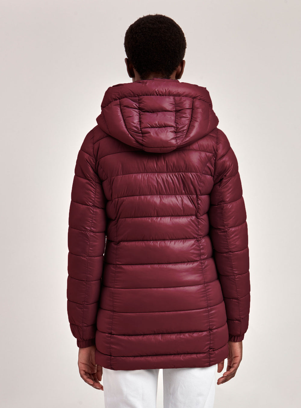 CLAUDIA | LONG MID-WEIGHT PUFFER COAT-CURRANT||CLAUDIA | MANTEAU PUFFER LONG POIDS MOYEN-GROSEILLE
