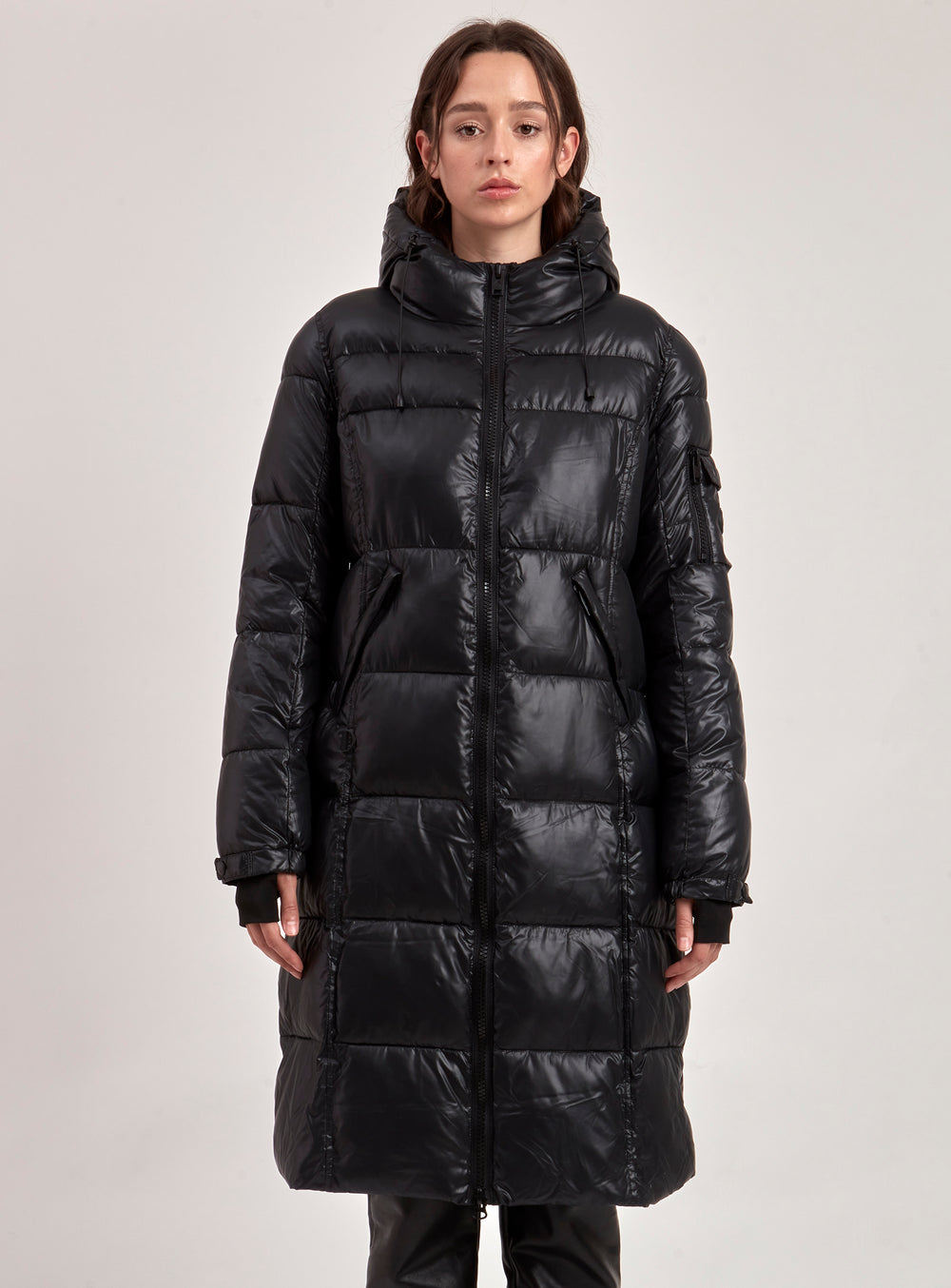 PUFFER JACKET LONG 40 MID
WEIGHT-BLACK