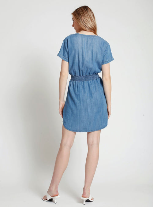 Medium Indigo Denim||Denim indigo moyen