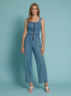 Medium indigo denim||Jean indigo moyen