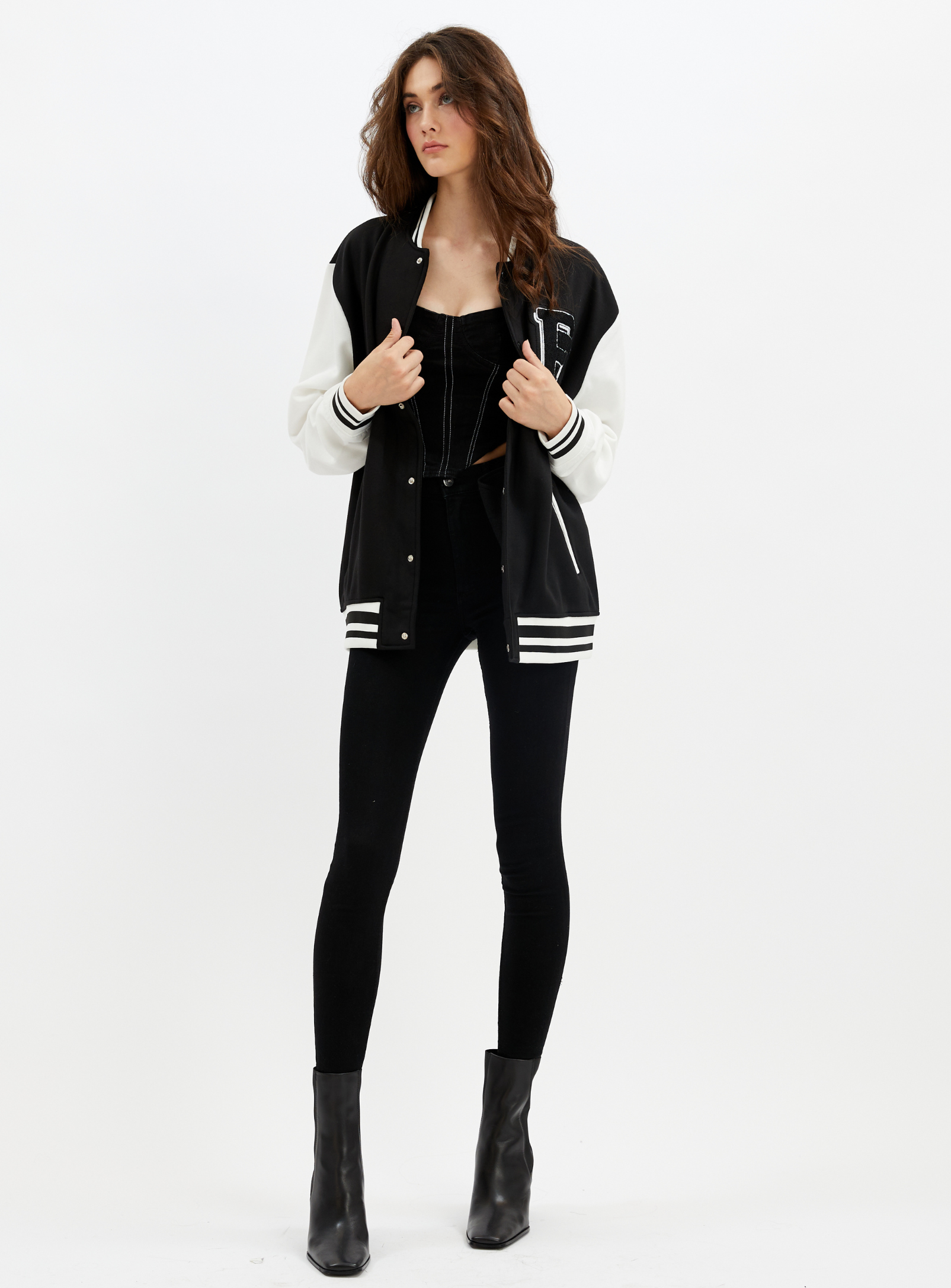 YORKDALE | Varsity unisex sweatshirt fleece jacket