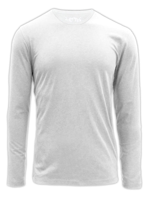 BEL  Stretch Organic long sleeve basic Crewneck – Point Zero